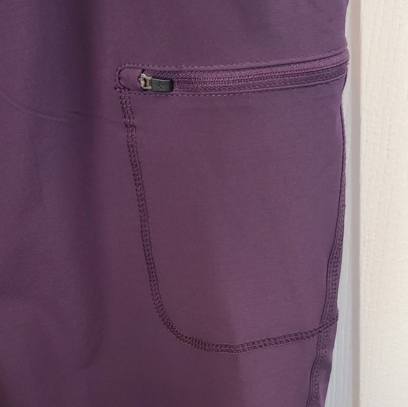 NWT ☆ Eddie Bauer Purple Fleece Lined Pant Size 8 - Picture 7 of 13